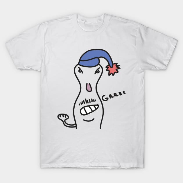 Angry Mister Sleep T-Shirt by cat_in_slippers